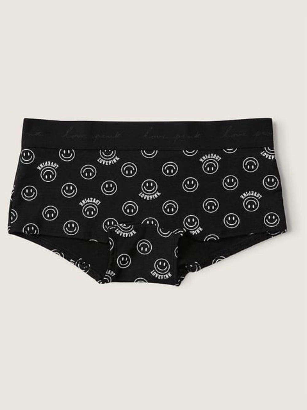 Victoria's Secret PINK Logo Waistband Boyshort /Shortie Panty ~ Size: X-Large
